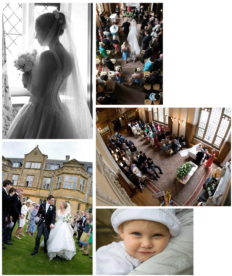 Natural and relaxed wedding photographs taken at Minterne House, Dorchester, Dorset.