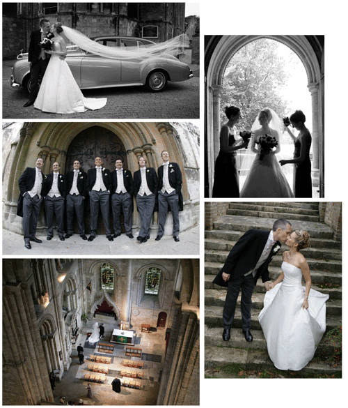 Romsey Abbey, natural and relaxed wedding photography