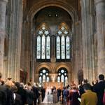 Click to view wedding photos at Romsey Abbey