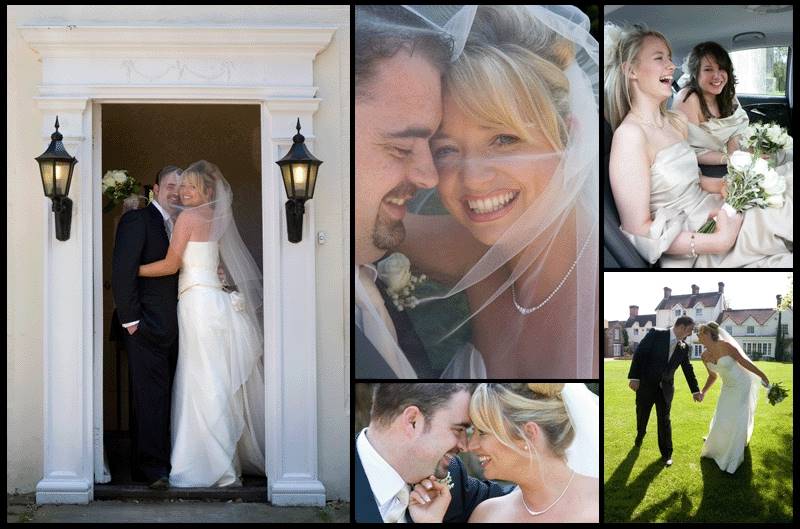 Natural and relaxed wedding photographs taken at Esseborne Manor, Hampshire.